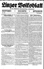 Linzer Volksblatt 19271120 Seite: 1