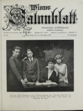 Wiener Salonblatt 19271127 Seite: 1