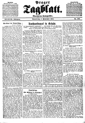 Prager Tagblatt 19121107 Seite: 1