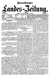 Vorarlberger Landes-Zeitung 19121107 Seite: 1
