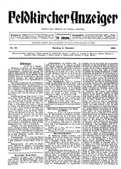 Feldkircher Anzeiger 19121109 Seite: 1