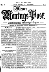 Wiener Montags-Post 19121111 Seite: 1