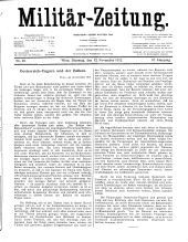 Militär-Zeitung 19121112 Seite: 1