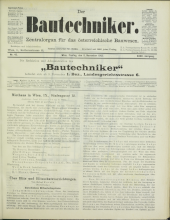 Der Bautechniker