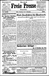 Neue Freie Presse 19321108 Seite: 1