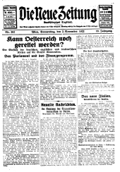 Die neue Zeitung