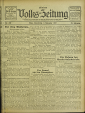 (Österreichische) Volks-Zeitung