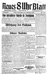 Neues 8 Uhr Blatt 19221102 Seite: 1