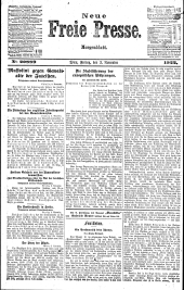 Neue Freie Presse 19221103 Seite: 1