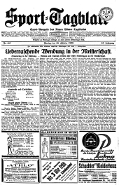 (Wiener) Sporttagblatt 19231029 Seite: 1