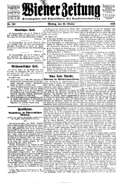 Wiener Zeitung 19231029 Seite: 1