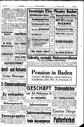 Badener Zeitung 19231103 Seite: 5