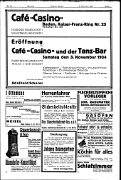 Badener Zeitung 19341103 Seite: 7