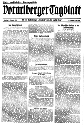 Bregenzer/Vorarlberger Tagblatt 19341103 Seite: 1