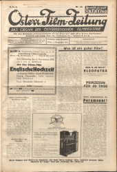 Österreichische Film-Zeitung 19341103 Seite: 1