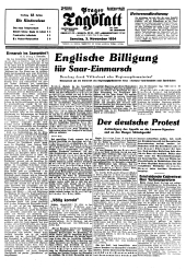 Prager Tagblatt 19341103 Seite: 1