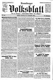 Vorarlberger Volksblatt 19341103 Seite: 1