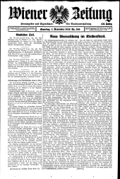 Wiener Zeitung 19341103 Seite: 1