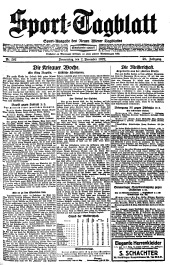 (Wiener) Sporttagblatt 19221102 Seite: 1