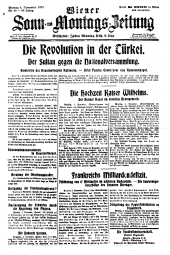 Wiener Sonn- und Montags-Zeitung 19221106 Seite: 1