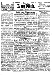 Prager Tagblatt 19221103 Seite: 1