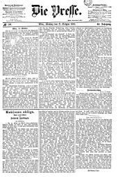 Die Presse 18871031 Seite: 1