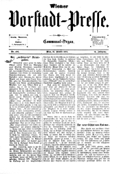 Wiener Vorstadt-Presse 18871031 Seite: 1