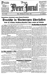 Neues Wiener Journal 19381026 Seite: 1