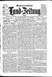 Österreichische Land-Zeitung