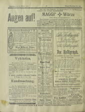 Prager Abendblatt 19071024 Seite: 14