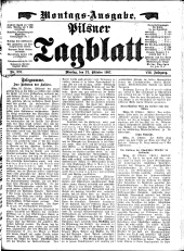 Pilsener Tagblatt 19071021 Seite: 1