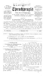 Die Spruchpraxis 19071101 Seite: 1