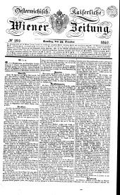 Wiener Zeitung 18421022 Seite: 1