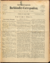 Oesterreichische Buchhändler-Correspondenz