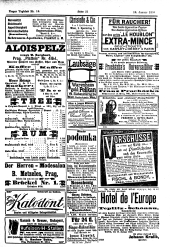 Prager Tagblatt 18980116 Seite: 21