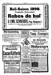 Prager Tagblatt 18980116 Seite: 25