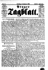 Prager Tagblatt 18980115 Seite: 1