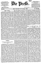 Die Presse 18951010 Seite: 1