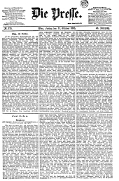 Die Presse 18951011 Seite: 1