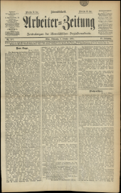 Arbeiter Zeitung 18951009 Seite: 1