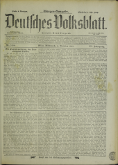 Deutsches Volksblatt 18951009 Seite: 1