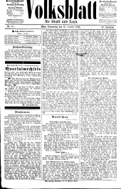 Volksblatt für Stadt und Land 18951010 Seite: 1