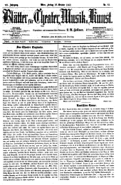 Blätter für Musik, Theater und Kunst 18621010 Seite: 1
