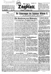 Prager Tagblatt 19221004 Seite: 1