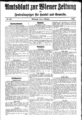 Wiener Zeitung 19221004 Seite: 11