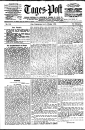 (Linzer) Tages-Post 19221005 Seite: 1