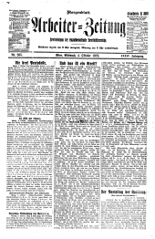 Arbeiter Zeitung 19221004 Seite: 1