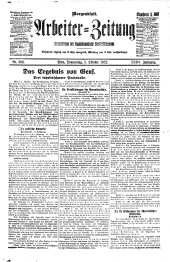 Arbeiter Zeitung 19221005 Seite: 1