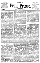 Neue Freie Presse 18661005 Seite: 1