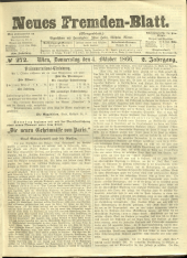 Neues Fremden-Blatt 18661004 Seite: 1